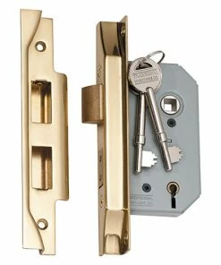 TRADCO REBATED 5 LEVER MORTICE LOCK Entrance Sets