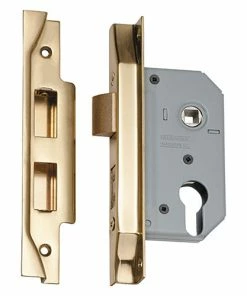 TRADCO REBATED EURO MORTICE LOCK (47.5MM PITCH) Entrance Sets