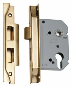 TRADCO REBATED EURO MORTICE LOCK (47.5MM PITCH) Entrance Sets