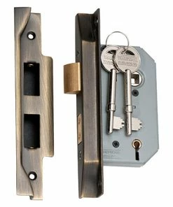 TRADCO REBATED 5 LEVER MORTICE LOCK Entrance Sets