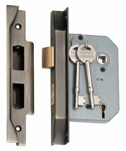 TRADCO REBATED 5 LEVER MORTICE LOCK Entrance Sets