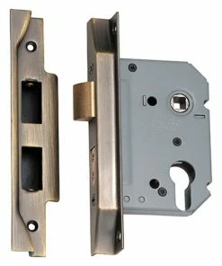 TRADCO REBATED EURO MORTICE LOCK (47.5MM PITCH) Entrance Sets