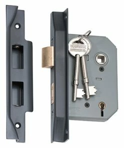 TRADCO REBATED 5 LEVER MORTICE LOCK Entrance Sets