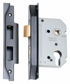 TRADCO REBATED EURO MORTICE LOCK (47.5MM PITCH) Entrance Sets