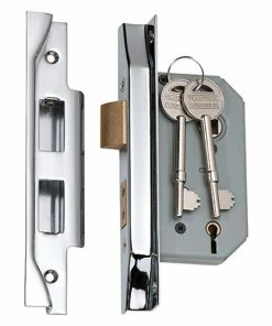 TRADCO REBATED 5 LEVER MORTICE LOCK Entrance Sets