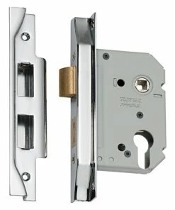 TRADCO REBATED EURO MORTICE LOCK (47.5MM PITCH) Entrance Sets