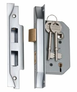 TRADCO REBATED 5 LEVER MORTICE LOCK Entrance Sets