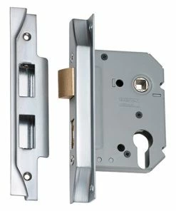 TRADCO REBATED EURO MORTICE LOCK (47.5MM PITCH) Entrance Sets