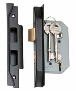 TRADCO REBATED 5 LEVER MORTICE LOCK Entrance Sets