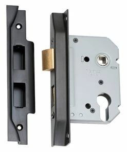 TRADCO REBATED EURO MORTICE LOCK (47.5MM PITCH) Entrance Sets