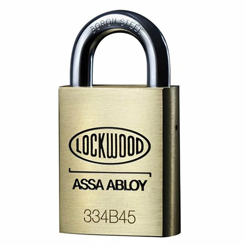 Discount β€οΈ LOCKWOOD HIGH SECURITY 334 SERIES BRASS PADLOCK π 1 LOCKWOOD HIGH SECURITY 334 SERIES BRASS PADLOCK