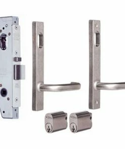 LOCKWOOD 3782 ALUMINIUM DOOR DOUBLE CYLINDER KIT Door Hardware Kits