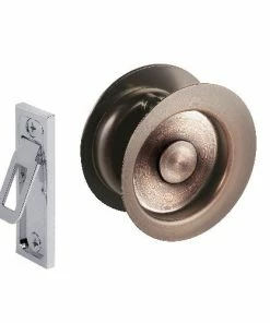 GAINSBOROUGH CIRCULAR SLIDING CAVITY DOOR PASSAGE SET
