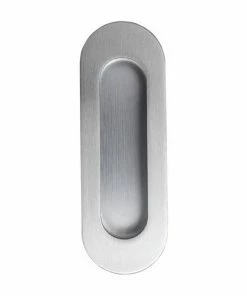 Handles & Hardware ZANDA OVAL FLUSH PULL - CONCEALED FIXING