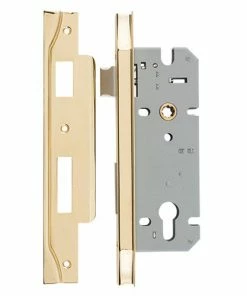 IVER MORTICE LOCK EURO REBATED 85MM