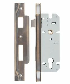 IVER MORTICE LOCK EURO REBATED 85MM