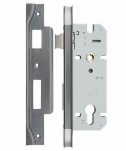 IVER MORTICE LOCK EURO REBATED 85MM