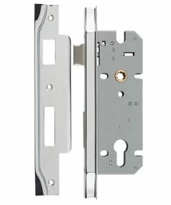 IVER MORTICE LOCK EURO REBATED 85MM