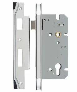IVER MORTICE LOCK EURO REBATED 85MM