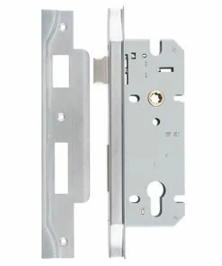 IVER MORTICE LOCK EURO REBATED 85MM
