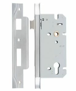 IVER MORTICE LOCK EURO REBATED 85MM