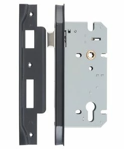 IVER MORTICE LOCK EURO REBATED 85MM