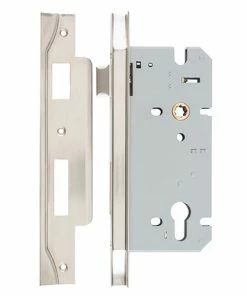 IVER MORTICE LOCK EURO REBATED 85MM