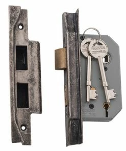 TRADCO REBATED 5 LEVER MORTICE LOCK Entrance Sets