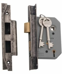 TRADCO REBATED 5 LEVER MORTICE LOCK Entrance Sets