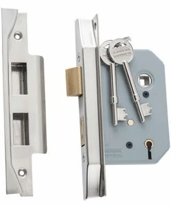 TRADCO REBATED 5 LEVER MORTICE LOCK Entrance Sets