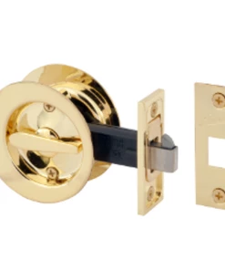 GAINSBOROUGH CIRCULAR SLIDING CAVITY DOOR PRIVACY SET Cavity Door Hardware