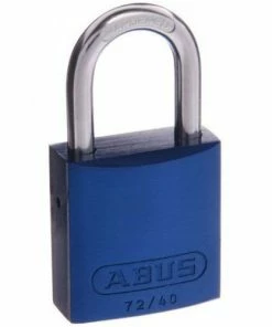 ABUS ALUMINIUM PADLOCK 72/40 (VARIOUS COLOURS)