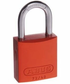ABUS ALUMINIUM PADLOCK 72/40 (VARIOUS COLOURS)