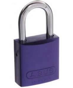 ABUS ALUMINIUM PADLOCK 72/40 (VARIOUS COLOURS)