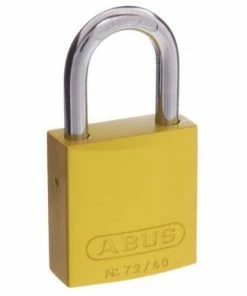 ABUS ALUMINIUM PADLOCK 72/40 (VARIOUS COLOURS)