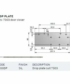 DORMAKABA DROP PLATE TO SUIT 7303