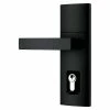 GAINSBOROUGH TRILOCK ENTRANCE SET - ANGULAR MATT BLACK