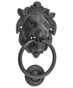 TRADCO LION DOOR KNOCKER D93xP55mm BP103x135mm