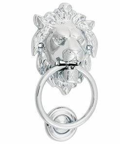 TRADCO LION DOOR KNOCKER D93xP55mm BP103x135mm