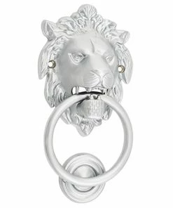 TRADCO LION DOOR KNOCKER D93xP55mm BP103x135mm