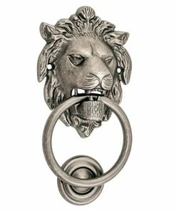 TRADCO LION DOOR KNOCKER D93xP55mm BP103x135mm