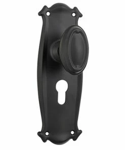 TRADCO DOOR KNOB BUNGALOW LATCH PAIR