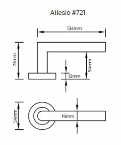 SCHLAGE 7000 SERIES LEVERSET - ALLESIO Handles & Hardware
