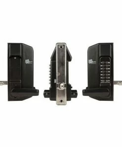 BORG DIGITAL GATE LOCK 3400 KEYPAD LEVER/LEVER BLACK Locking Solutions
