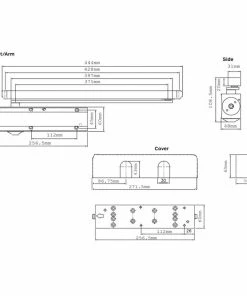Handles & Hardware BRITON 2700 COMMERCIAL CAM ACTION DOOR CLOSER