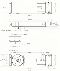 BRITON 2800 TRANSOM CLOSER