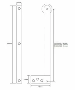 BRITON 3000 SERIES DOUBLE DOOR SEQUENCE SELECTOR Door Closers