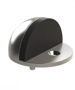 EMRO DOOR STOP HALF MOON FLOOR MOUNT 50008 Handles & Hardware