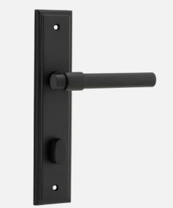 IVER DOOR LEVER HELSINKI STEPPED BACKPLATE Door Handles & Levers