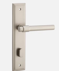 IVER DOOR LEVER HELSINKI STEPPED BACKPLATE Door Handles & Levers